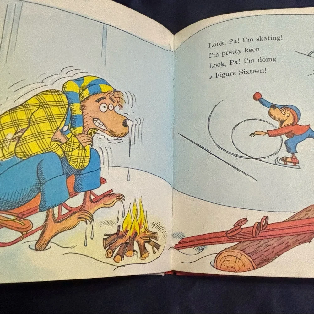 The Bears’ Christmas  Stan & Jan Berenstain (1970) Vintage Hardcover - Picture 9 of 10